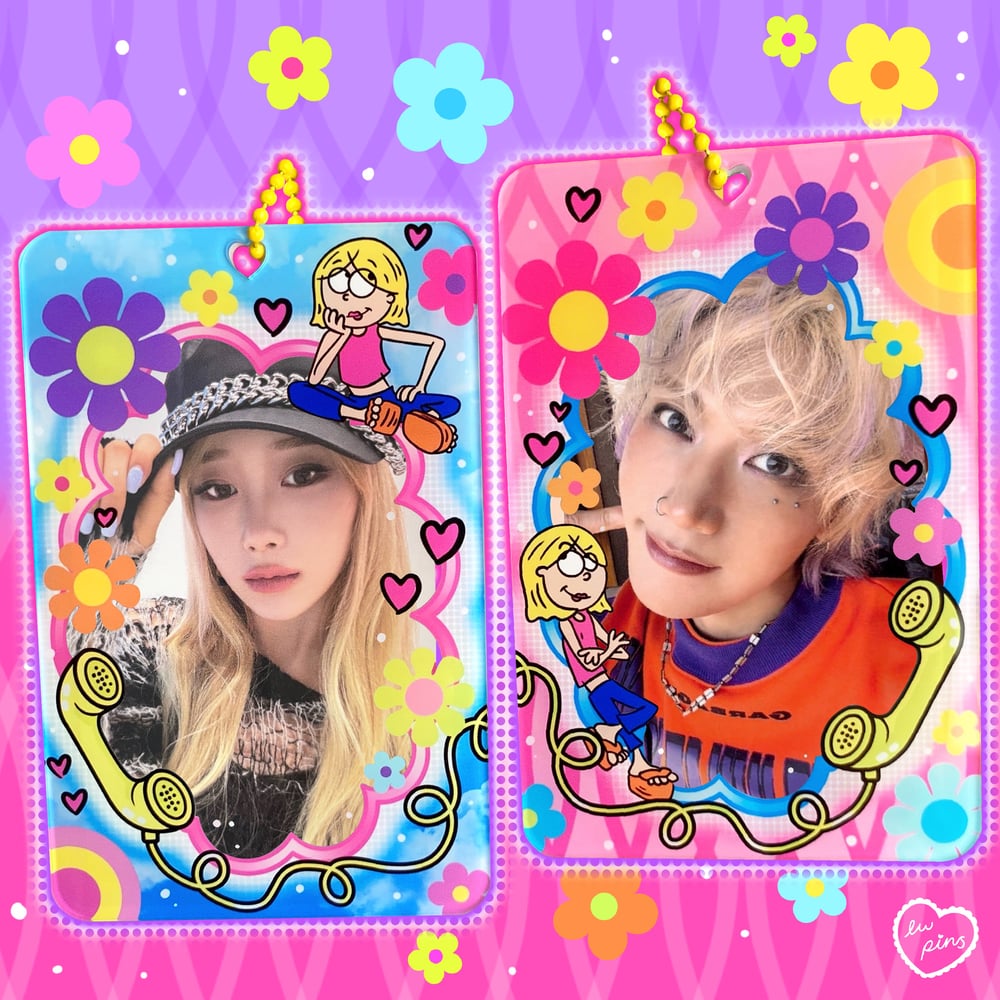 Totally Lizzie Double Sided Acrylic Photocard Holder