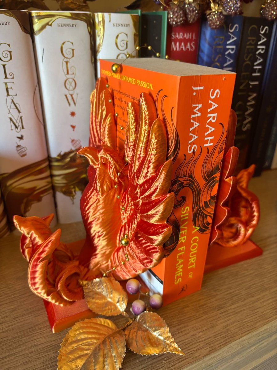 Image of Phoenix bookends 