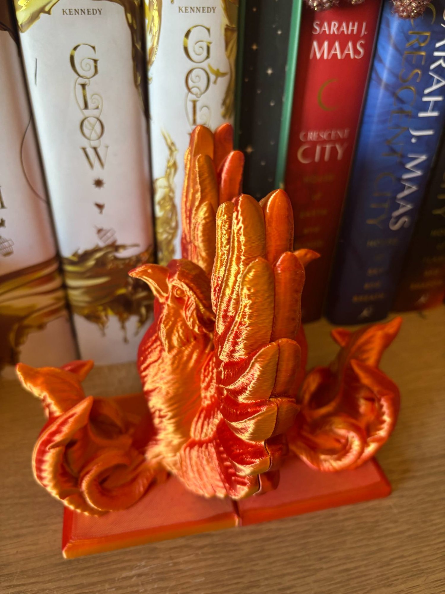 Image of Phoenix bookends 