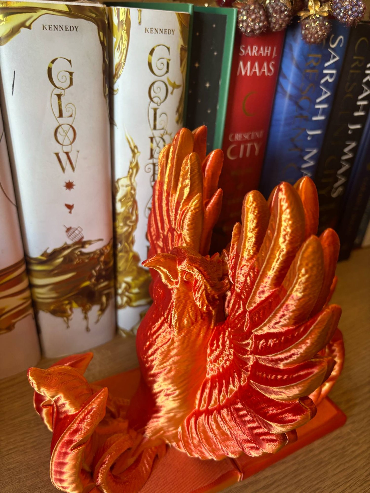 Image of Phoenix bookends 