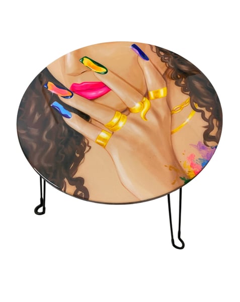 Image of Lil Mamacita (Round Accent Table)