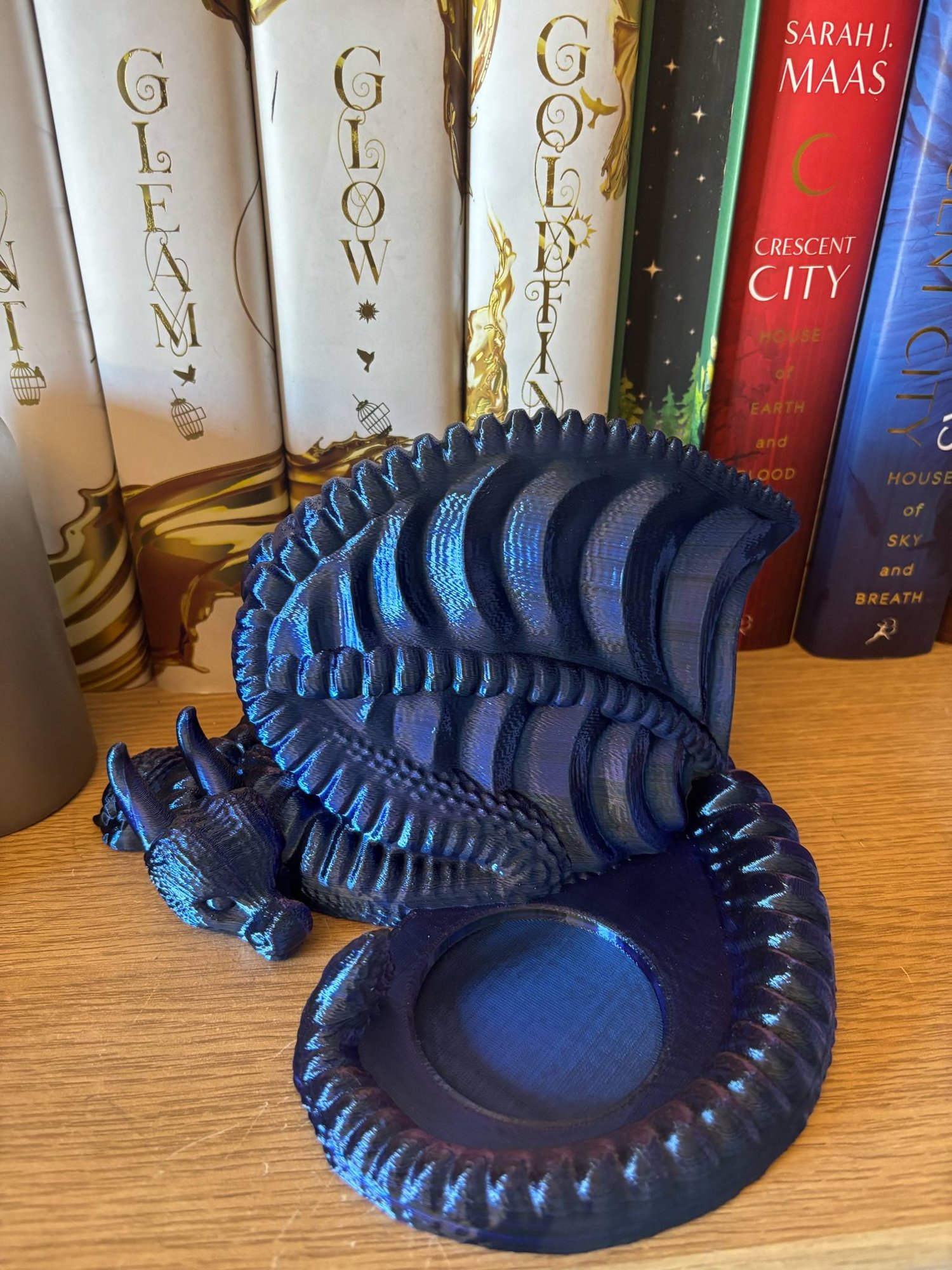 Image of Dragoon book and drink stand 