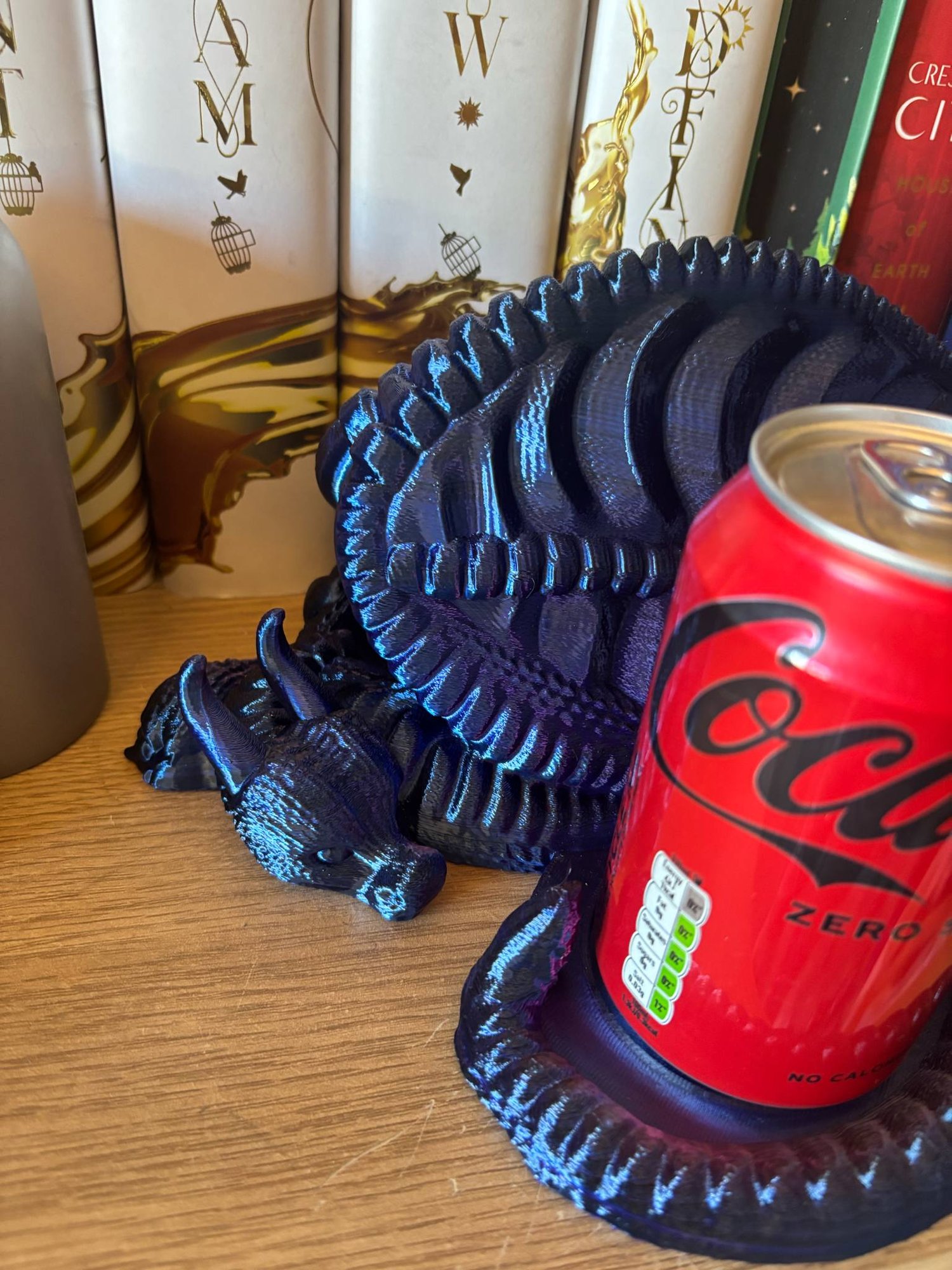 Image of Dragoon book and drink stand 