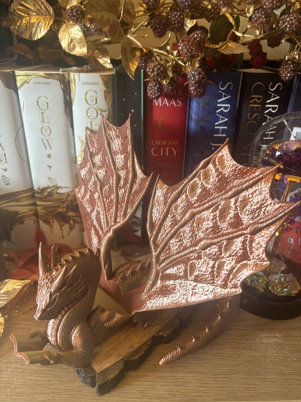Image of Dragon with book holder 