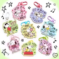Image 1 of NCT X SNOOPY Acrylic Keychains 