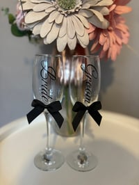 Image 1 of Wedding champagne Flutes