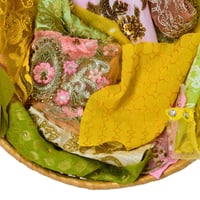Image 1 of Sari Fabric Elements 'Kitty' - Flower Show Collection