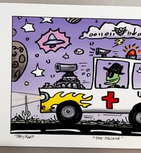 Image 3 of Fast Machine 19x13 print