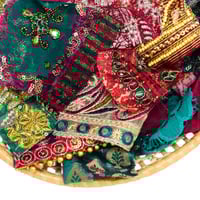 Image 1 of Sari Fabric Elements 'Norah' - Flower Show Collection