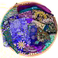 Image 3 of Sari Fabric Elements 'Gertie' - Flower Show Collection