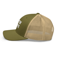 Image 3 of WITH LOVE MONEY GREEN TRUCKER HAT