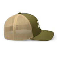 Image 4 of WITH LOVE MONEY GREEN TRUCKER HAT