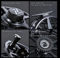 Image 4 of LEO CNC Aluminum Fly Fishing Reel 7/8