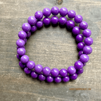 Image 5 of Phosphosiderite Bracelet, Gemstone Bracelet, For Spiritual Growth, Stress Relief & Divine