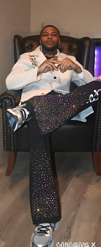 Image 1 of ConceiveX Black Denim Jeans