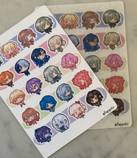 Image 1 of Project Sekai Gummy Sticker Sheet
