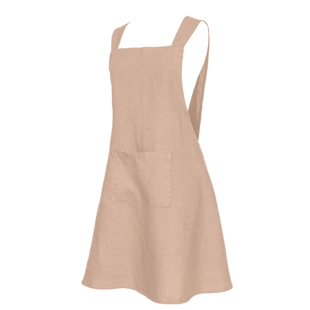 Image of Tablier Japonais en Lin & Coton 