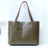 Image 3 of Easy Tote in olive