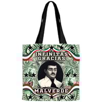 Image 2 of Jesús Malverde tote bag - Culiacán Edition45x45m