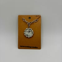 Birds In Flight Vignette Pendant (#1072)