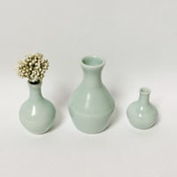 Image 1 of Seafoam Mini Vases