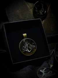 Image 1 of "Echoes of St. Ann" – Volcanic Lake Lichen Pendant