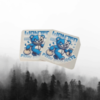 WANTED  BEAR BONG MAT/COASTER