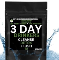 Image 1 of DRINKER  LIVER KIDNEY PANCREAS GUT TOTAL BODY ORGANS  DETOX CLEANSE FLUSH TEA