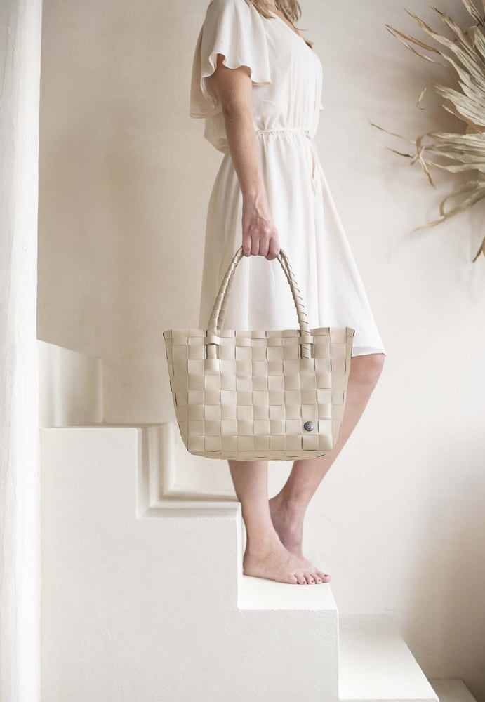 Image of Cabas Paris Bag Mocha ou Taupe ou Gris Anthracite