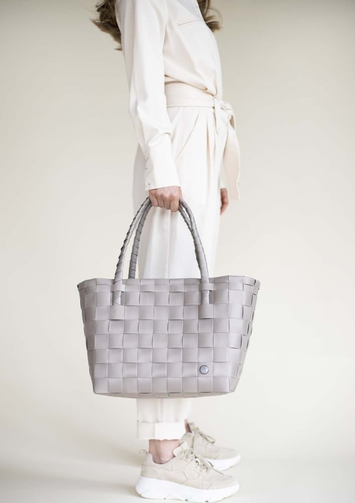 Image of Cabas Paris Bag Mocha ou Taupe ou Gris Anthracite