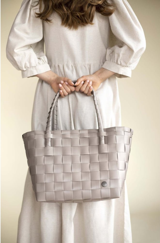 Image of Cabas Paris Bag Mocha ou Taupe ou Gris Anthracite