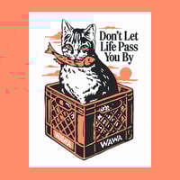 Image 3 of "Don't Let Life Pass You By" Print