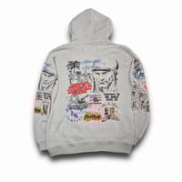 Image 2 of Make Art Not War Zip up 