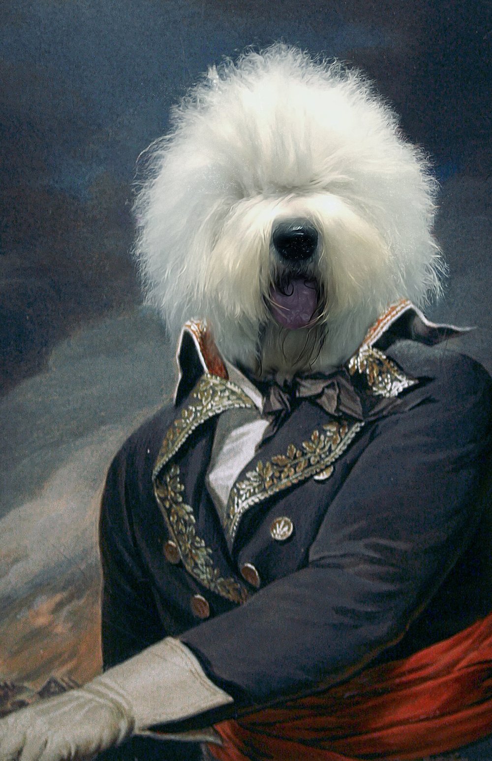 Image of 8x10 Personalized Renaissance Pet Portrait