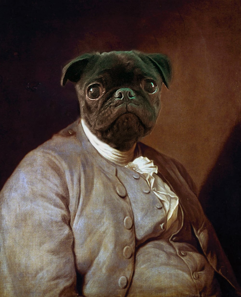 Image of 8x10 Personalized Renaissance Pet Portrait