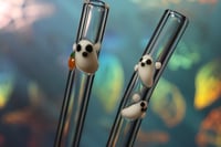 Image 1 of Ghost Glass Drinking Straws