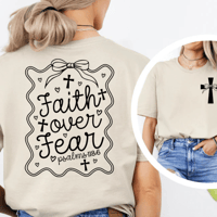 Image 1 of FAITH OVER FEAR BOW