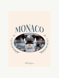 Lando Norris Monaco Win Print