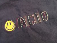 Image of Acid Embroidered T Shirt