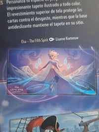 Image 2 of Lorcana Elsa playmat