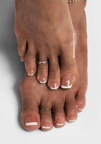 Image 1 of “French toenail tips” processing time 1-2 business days 
