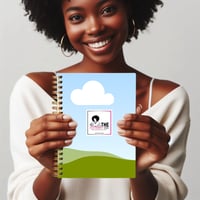 Image 2 of African American Women Notebook Mockup Bundle – Canva Template
