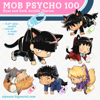 [ PREORDER ] MOB PSYCHO 100 Nyas and Such Charms 