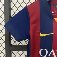 Image 2 of Kids Retro Barcelona 14-15 Home