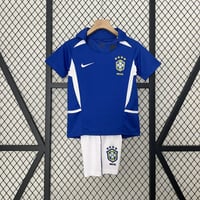 Image 1 of Kids Retro Brazil 2002 Away