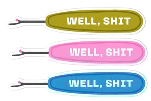 Image of WELL, SHIT - Sticker Pack