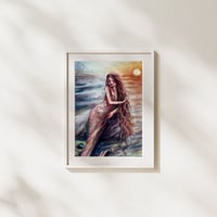 Image 3 of Self Care, Eco Bamboo Fine Art Print