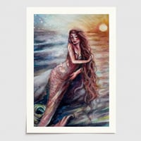 Image 1 of Self Care, Eco Bamboo Fine Art Print