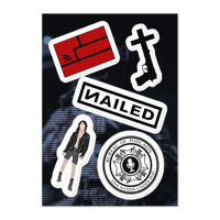 Nailed YZ sticker sheet