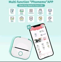 Aesthetic Mini Bluetooth Printer